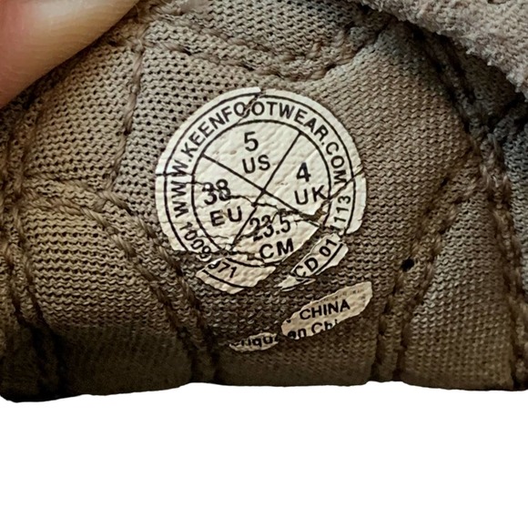 Keen Mens Brown Red Waterproof Sandals Bungee Hiking Shoe Size 5 - Picture 4 of 15